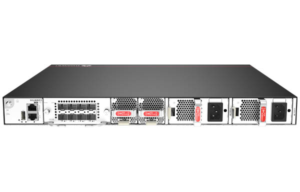 10G以太网端口,4个25GE SFP28+2个40GE或2个100GE QSFP28,单子卡槽位,PoE++,含1个1000W交流电源)
