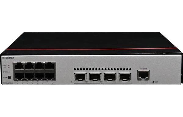 1000BASE-T以太网端口,4个千兆SFP,交流供电) 交换容量336Gbps，包转发率18Mpps，桌面式