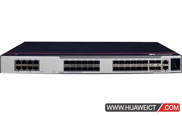 1000BASE-T以太网端口,24个千兆SFP,4个万兆SFP+,交流供电,前维护)