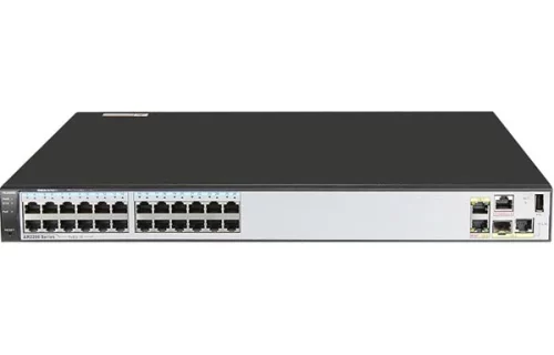 华为AR2204-27GE-P路由器 AR2204-27GE-P,3GE WAN(1GE Combo),24 GE(8 POE),1 USB,4 SIC,60W交流电源(1+1)