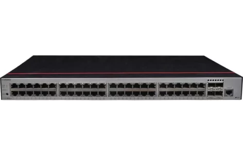 华为数通智选S1730S-S48P4S-A1交换机 S1730S-S48P4S-A1(48个10/100/1000BASE-T以太网端口,4个千兆SFP,PoE+,交流供电) 交换容量432Gbps，包转发率78Mpps，机架式，POE功率380W