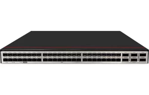 华为数通智选S6735S-S48X6C-A交换机 S6735S-S48X6C组合配置(48个万兆SFP+,6个100GE QSFP28,含1个AC电源)