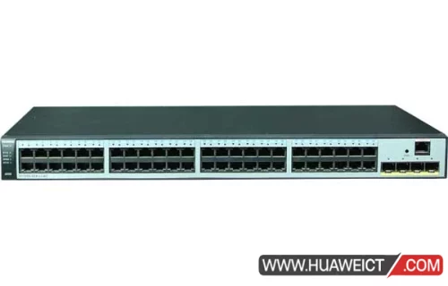 华为S5720S-52X-LI-AC交换机 S5720S-52X-LI-AC（48个10/100/1000Base-T以太网端口，4个万兆SFP+，交流供电）