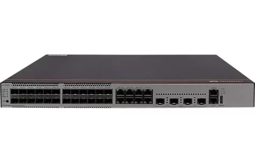 华为S5735S-S32ST4X-A交换机 S5735S-S32ST4X-A组合配置(24个千兆SFP,8个10/100/1000BASE-T以太网端口,4个万兆SFP+,含1个交流电源)